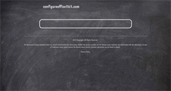 Desktop Screenshot of configureoffice365.com